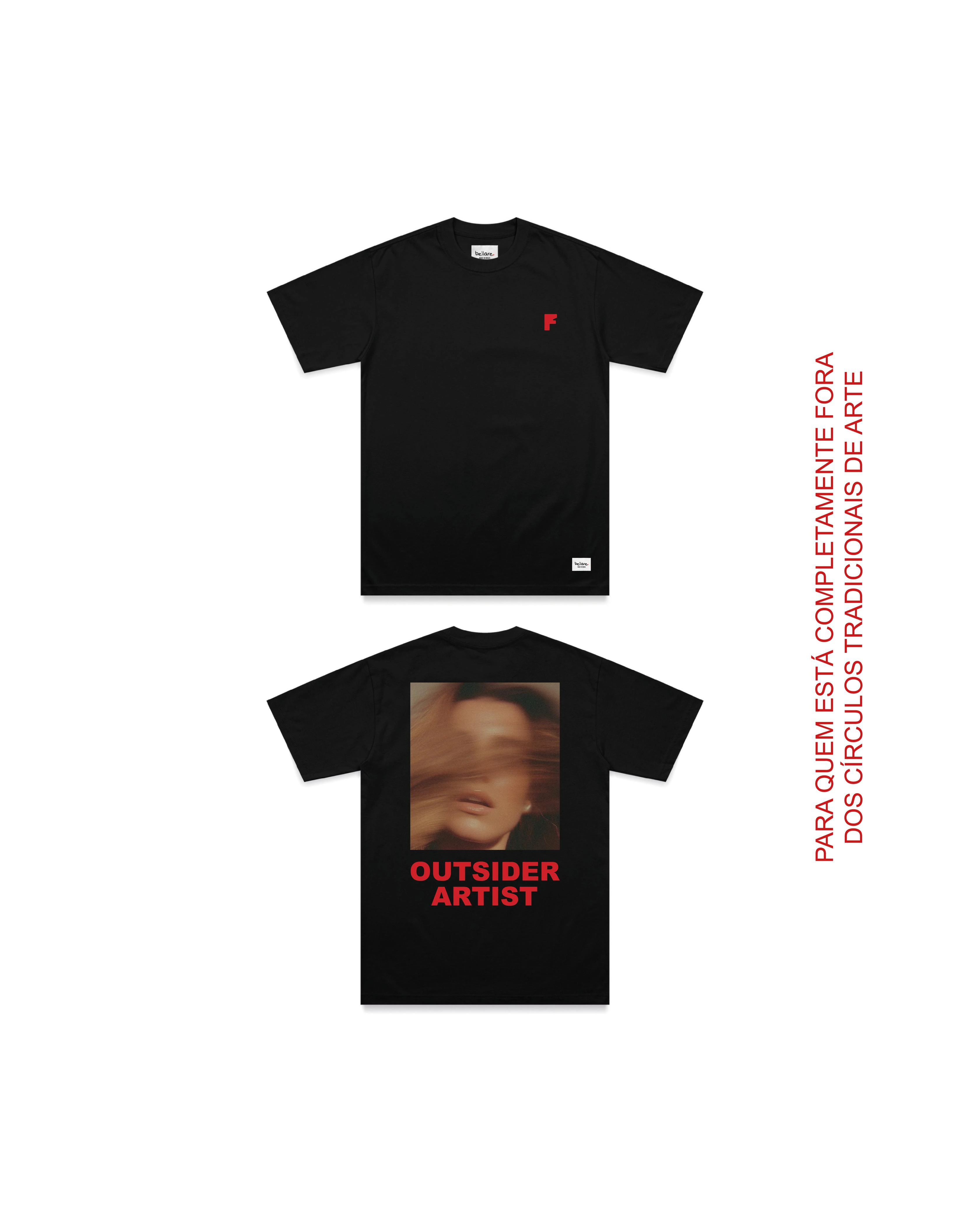 Tshirt Outsider Artist — Black